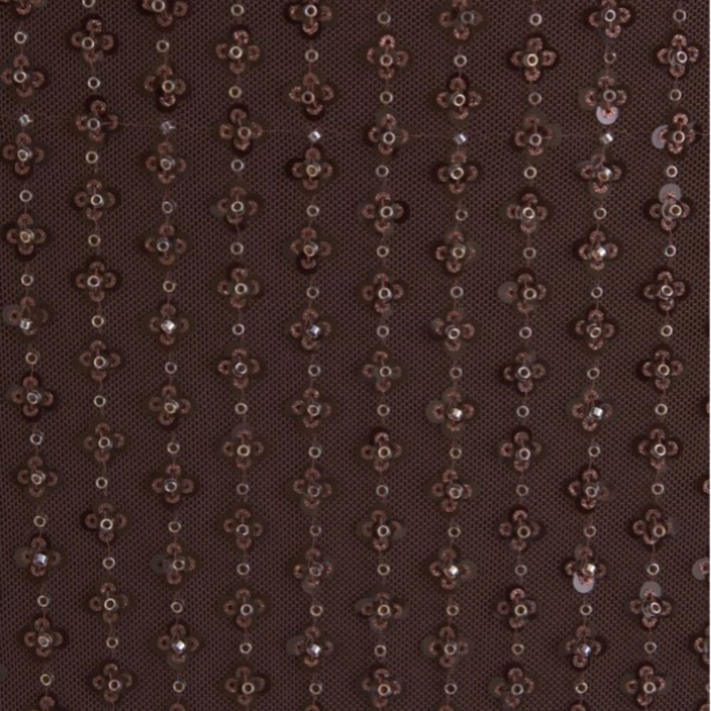 Abercrombie & Fitch Strapless Sequin Brown Dress - Picture 8 of 10